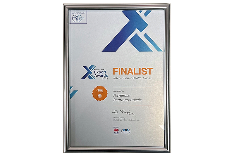 2022 eca International Health Award